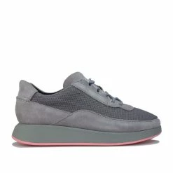 Women's Clarks Originals Kiowa Pace Trainers in Grey