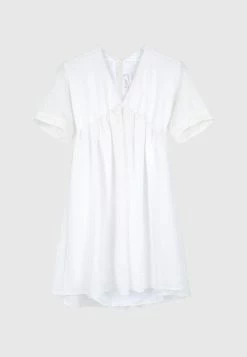 Bolongaro Trevor Mary Jane Dress In Ecru