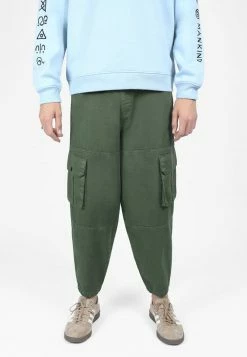 Bolongaro Trevor Relaxed Tapered Cargos In Khaki