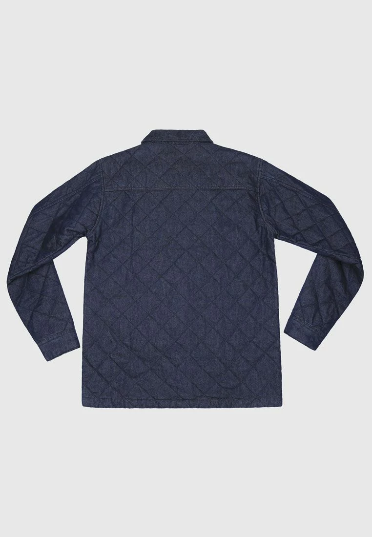 Bolongaro Trevor Button Up Shirt In Dark Denim - Navy 2 Bolongaro Trevor Button Up Shirt In Dark Denim - Navy - Image 2