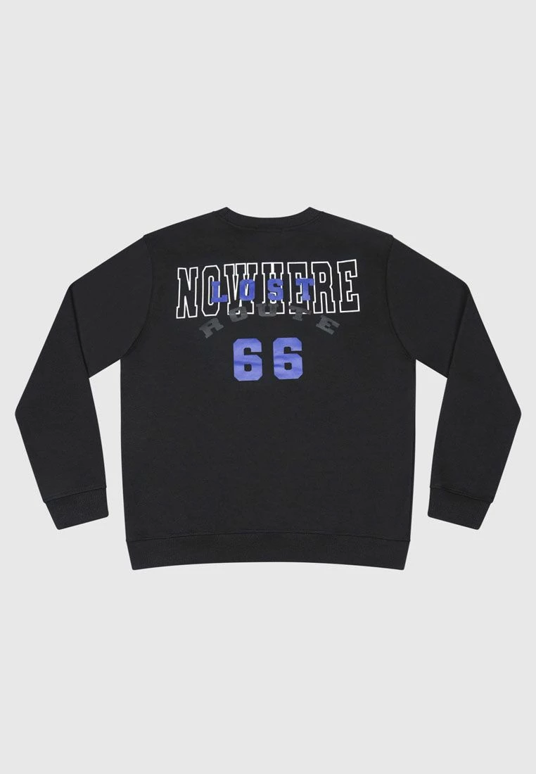 Bolongaro Trevor Nowhere Sweatshirt With Long Sleeves - Black 1 Bolongaro Trevor Nowhere Sweatshirt With Long Sleeves - Black