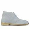 Women's Clarks Originals Desert Boots in Light Blue