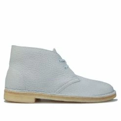 Women's Clarks Originals Desert Boots in Light Blue
