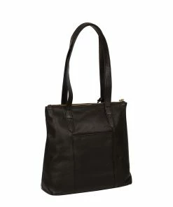 Cultured London 'Chesham' Black Leather Tote Bag 9 Cultured London 'Chesham' Black Leather Tote Bag -Max Factor Shop 182fcbc242304301ac6917bdf0aaaf38