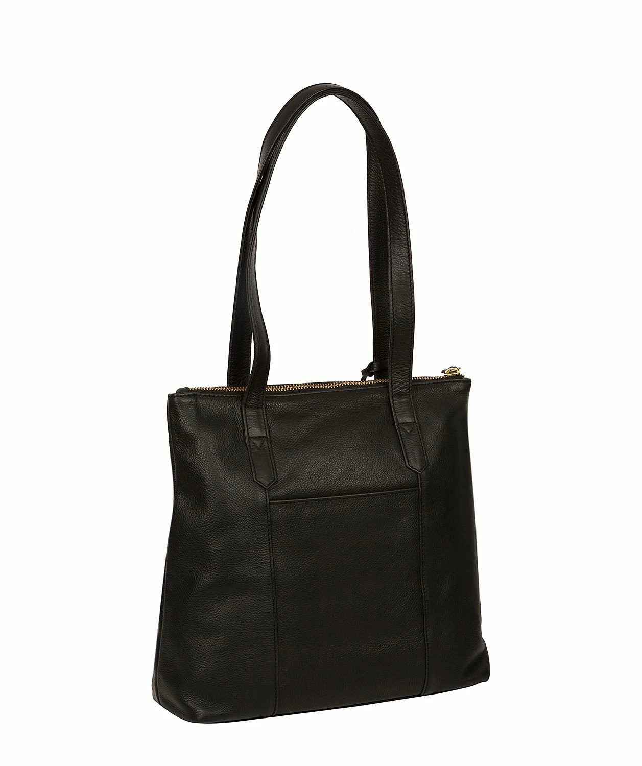 Cultured London 'Chesham' Black Leather Tote Bag 4 Cultured London 'Chesham' Black Leather Tote Bag - Image 4