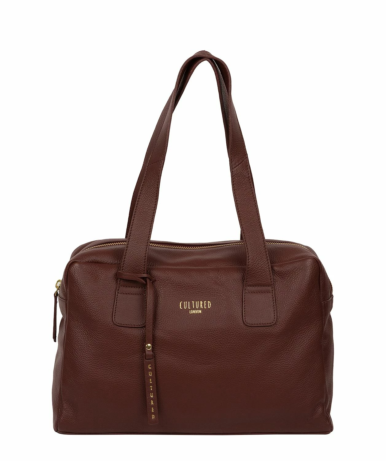 Cultured London 'Hammersmith' Rich Chestnut Leather Handbag 1 Cultured London 'Hammersmith' Rich Chestnut Leather Handbag