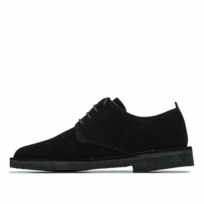 Women's Clarks Originals Desert London Shoes in Black 6 Women's Clarks Originals Desert London Shoes in Black - Image 6