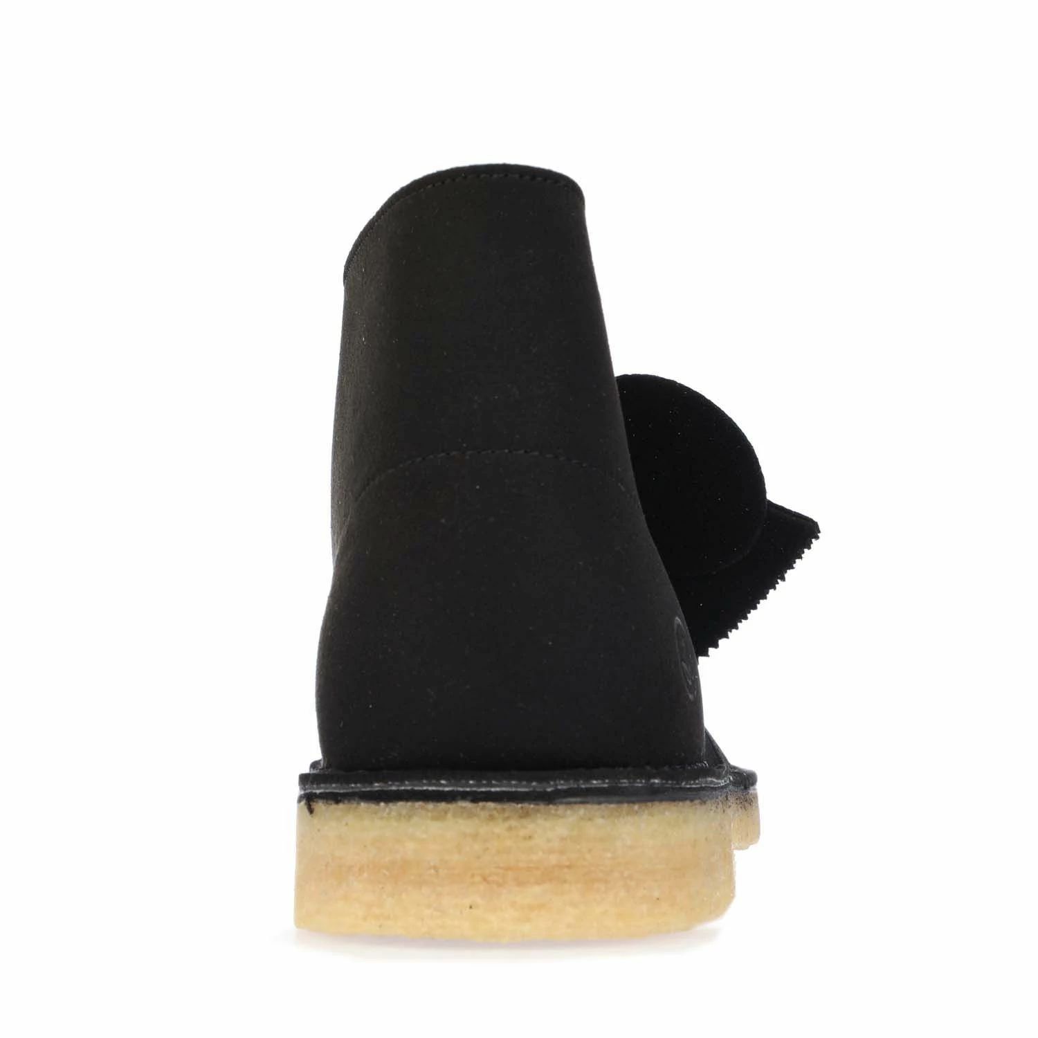 Men's Clarks Originals Vegan Desert Boots in Black 6 Men's Clarks Originals Vegan Desert Boots in Black - Image 6