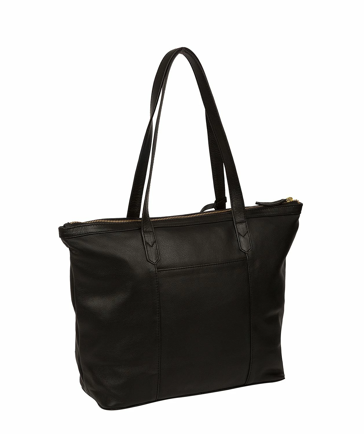 Cultured London 'Heston' Black Leather Tote Bag 3 Cultured London 'Heston' Black Leather Tote Bag - Image 3