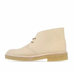 Men's Clarks Originals Desert Boot 221 Leather Boots in Natural -Max Factor Shop 303de5af32ac471db7e45e8dda17a53c