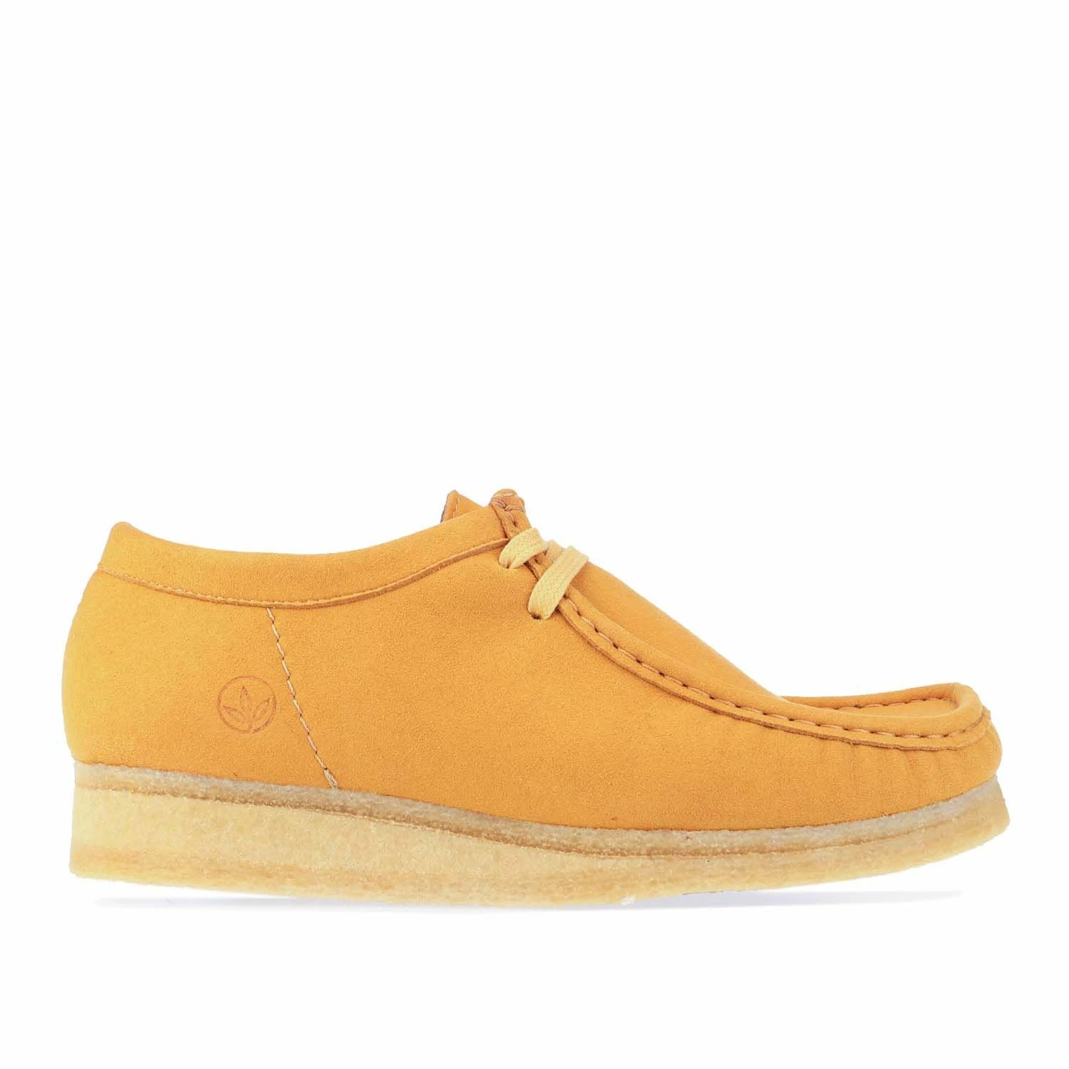 Men's Clarks Originals Wallabee Vegan Shoes in Yellow 1 Men's Clarks Originals Wallabee Vegan Shoes in Yellow