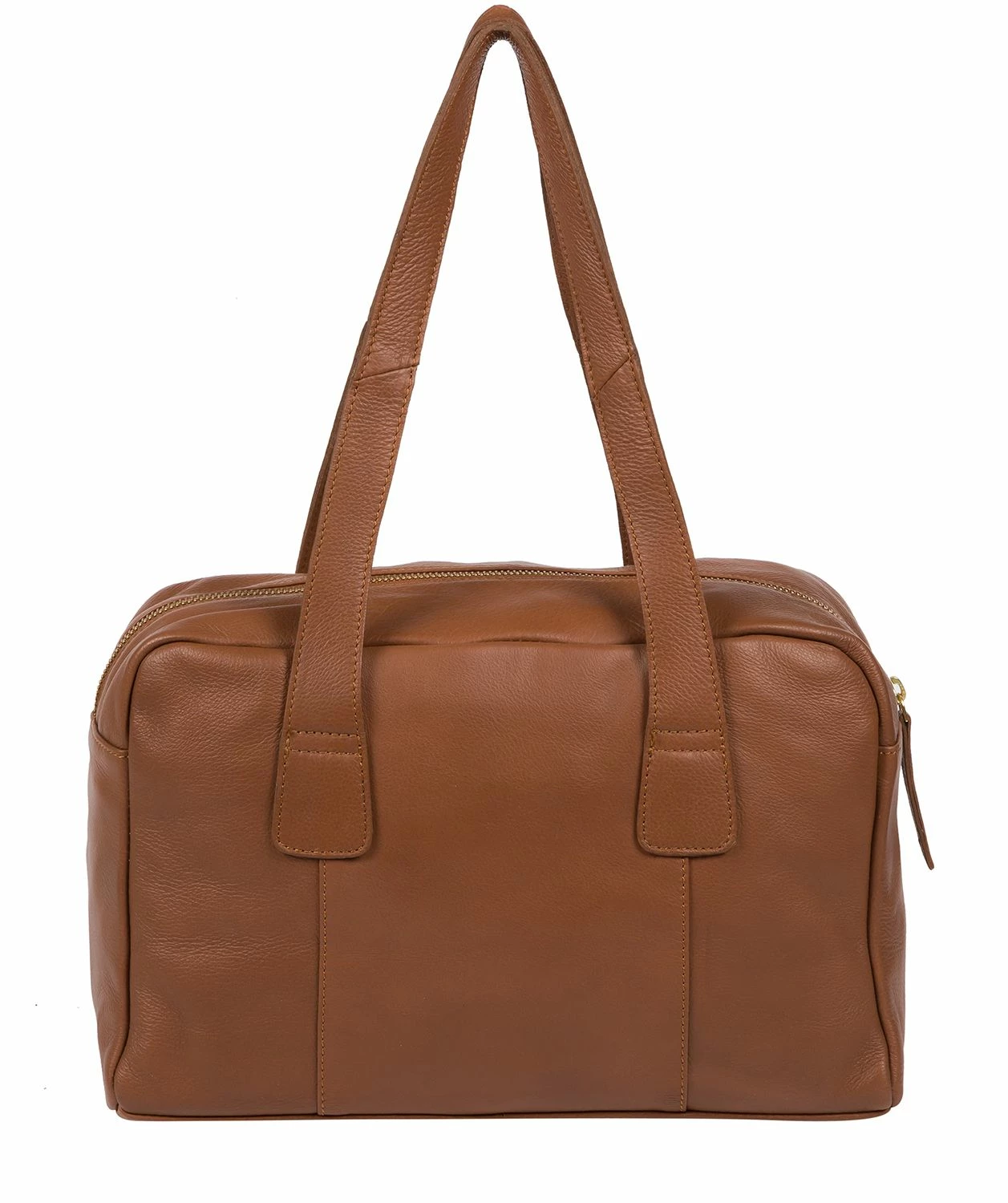 Cultured London 'Hammersmith' Dark Tan Leather Handbag 3 Cultured London 'Hammersmith' Dark Tan Leather Handbag - Image 3