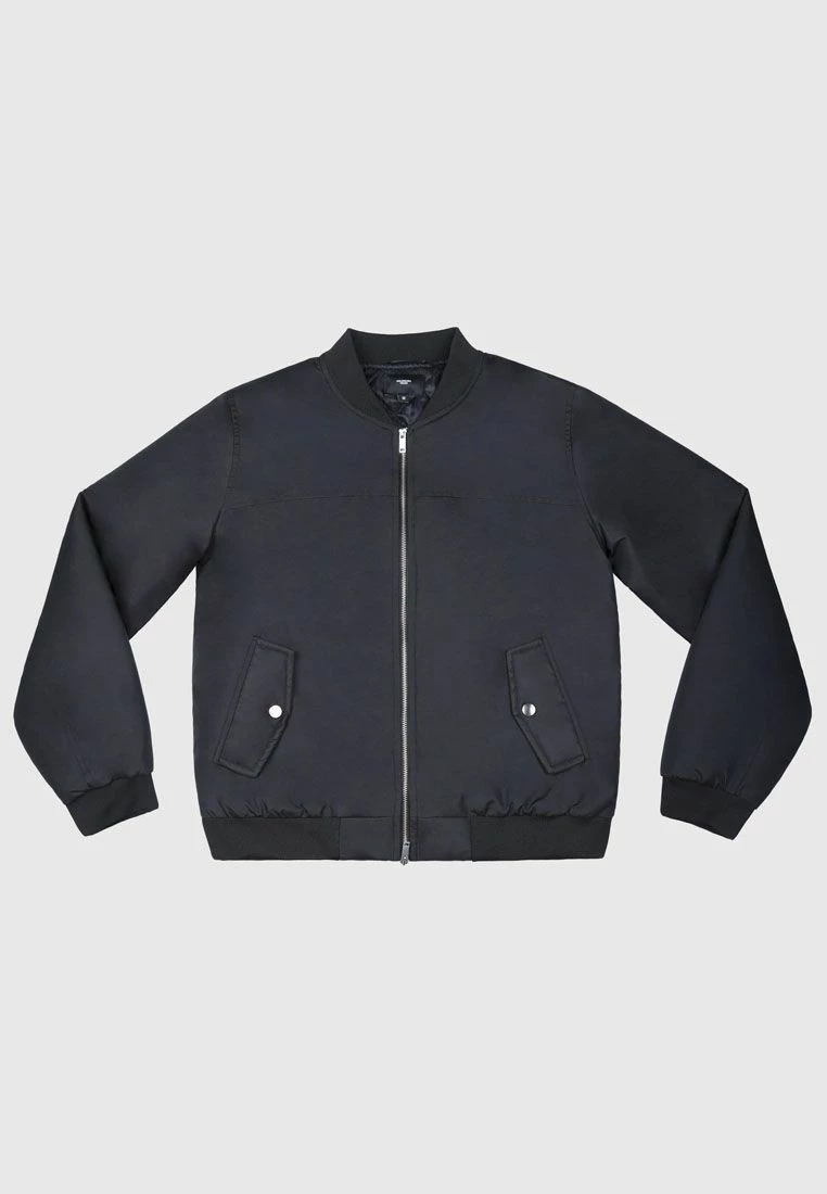 Bolongaro Trevor Bomber Jacket In Black 3 Bolongaro Trevor Bomber Jacket In Black - Image 3