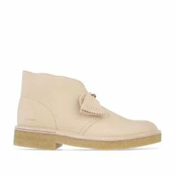 Men's Clarks Originals Desert Boot 221 Leather Boots in Natural