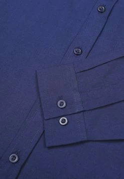 Bolongaro Trevor Grandad Shirt In Navy 5 Bolongaro Trevor Grandad Shirt In Navy -Max Factor Shop 430494e4482c46b68161f6cfef86c98f