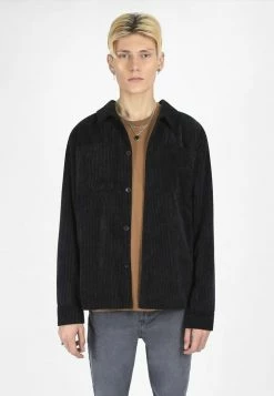 Bolongaro Trevor Worker Cord Shirt In Black