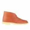 Men's Clarks Originals Desert Rock Boots in Brown