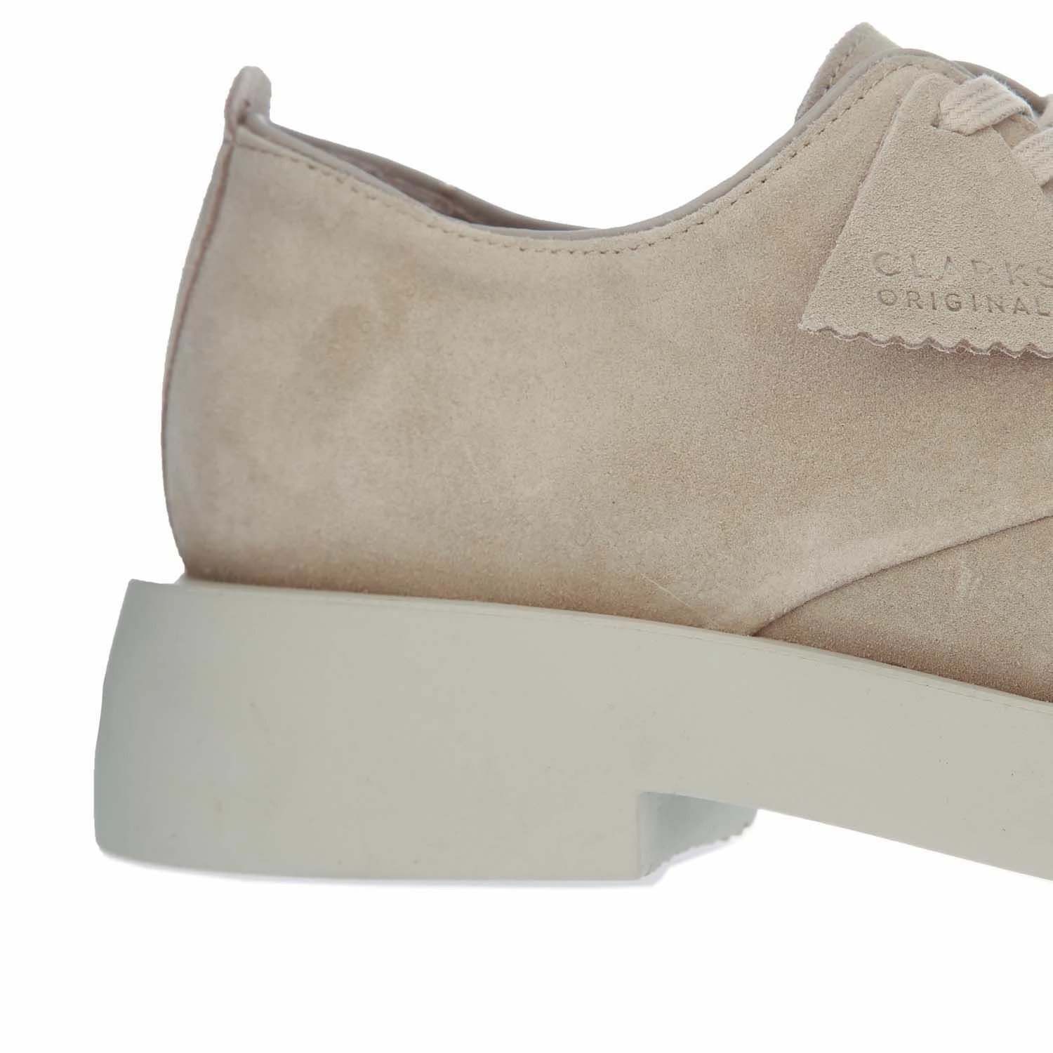 Men's Clarks Originals Mileno London Suede Shoes in Sand 5 Men's Clarks Originals Mileno London Suede Shoes in Sand - Image 5
