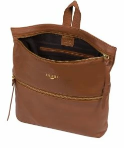Cultured London 'Addington' Dark Tan Leather Backpack 8 Cultured London 'Addington' Dark Tan Leather Backpack -Max Factor Shop 5d9e8f1d74f04e3d8f44d9e10c96c65c