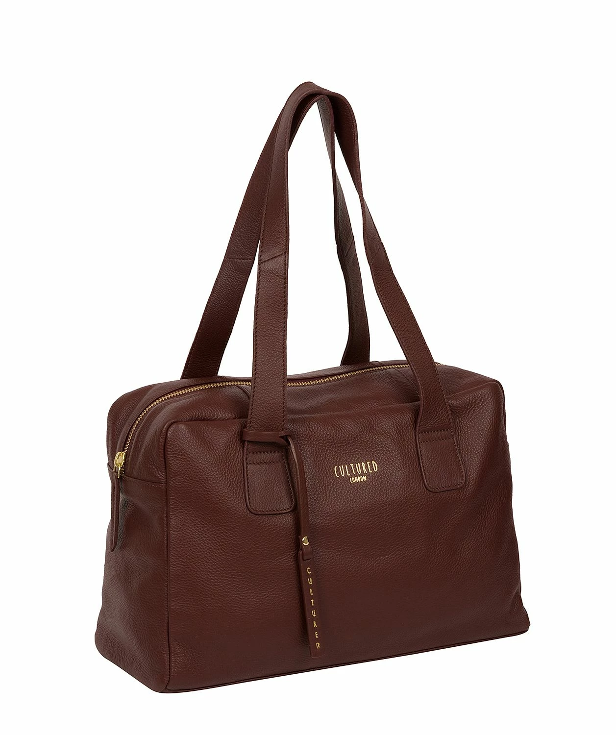 Cultured London 'Hammersmith' Rich Chestnut Leather Handbag 6 Cultured London 'Hammersmith' Rich Chestnut Leather Handbag - Image 6