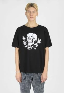 Bolongaro Trevor Moth Skull T-shirt - Black