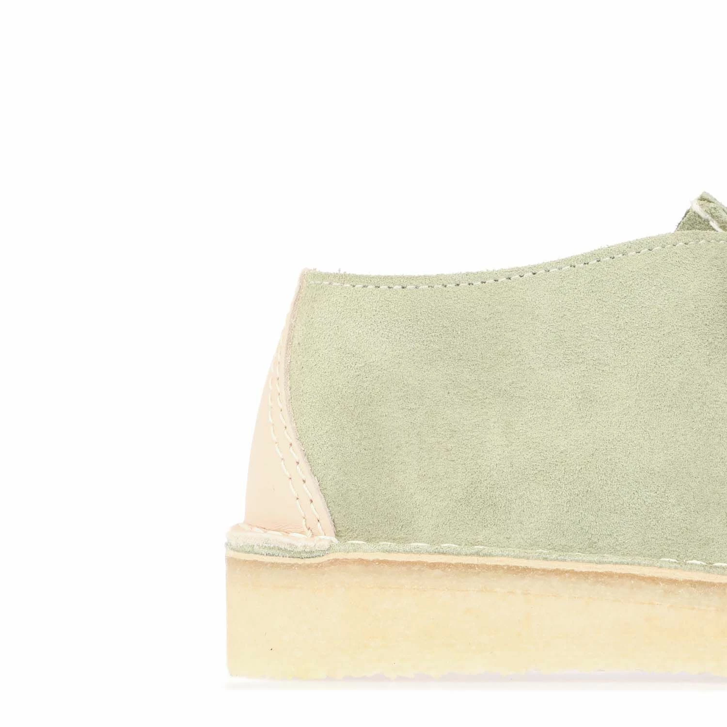 Men's Clarks Originals Desert Trek Shoes in Green 5 Men's Clarks Originals Desert Trek Shoes in Green - Image 5