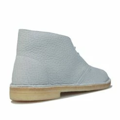 Women's Clarks Originals Desert Boots in Light Blue -Max Factor Shop 74589a8eedc64279a653f68c78a1bec0