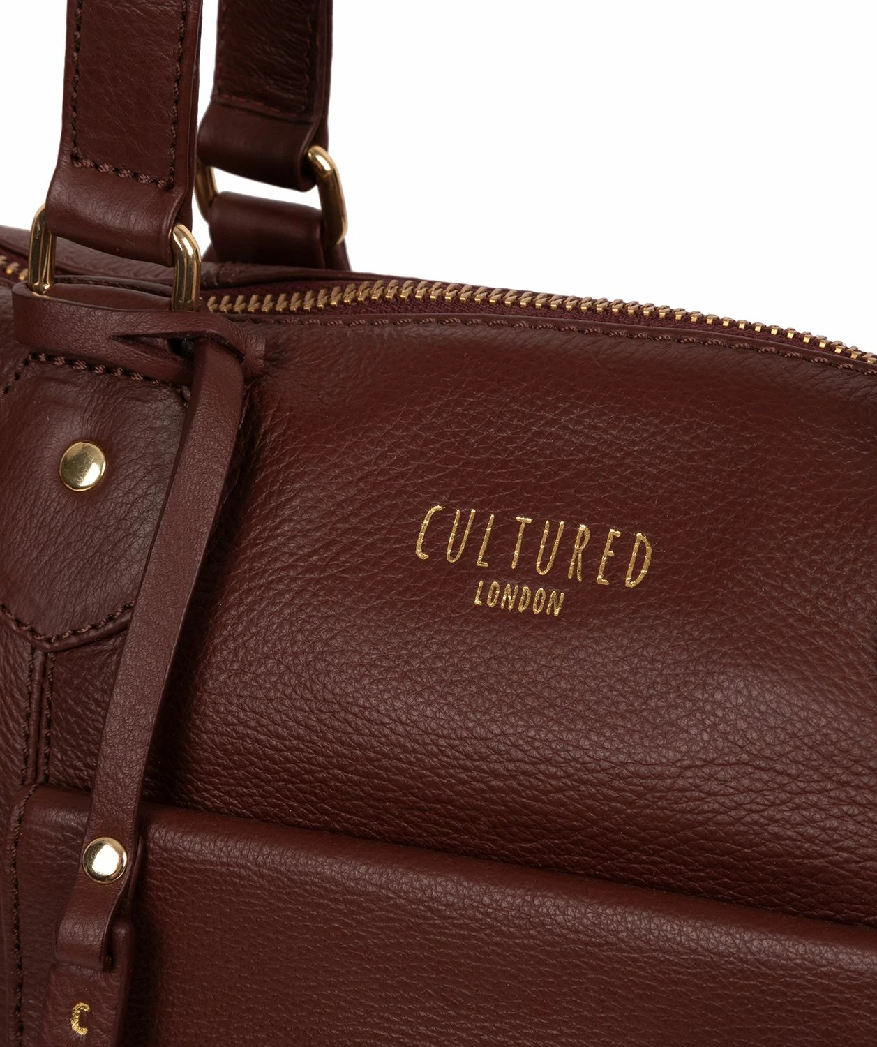 Cultured London 'Bayswater' Rich Chestnut Leather Tote Bag 3 Cultured London 'Bayswater' Rich Chestnut Leather Tote Bag - Image 3