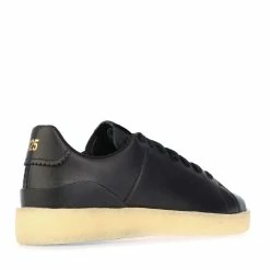 Men's Clarks Originals Tormatch Leather Trainer in Black -Max Factor Shop 987091c521014b1bbadaff1600fcce1b