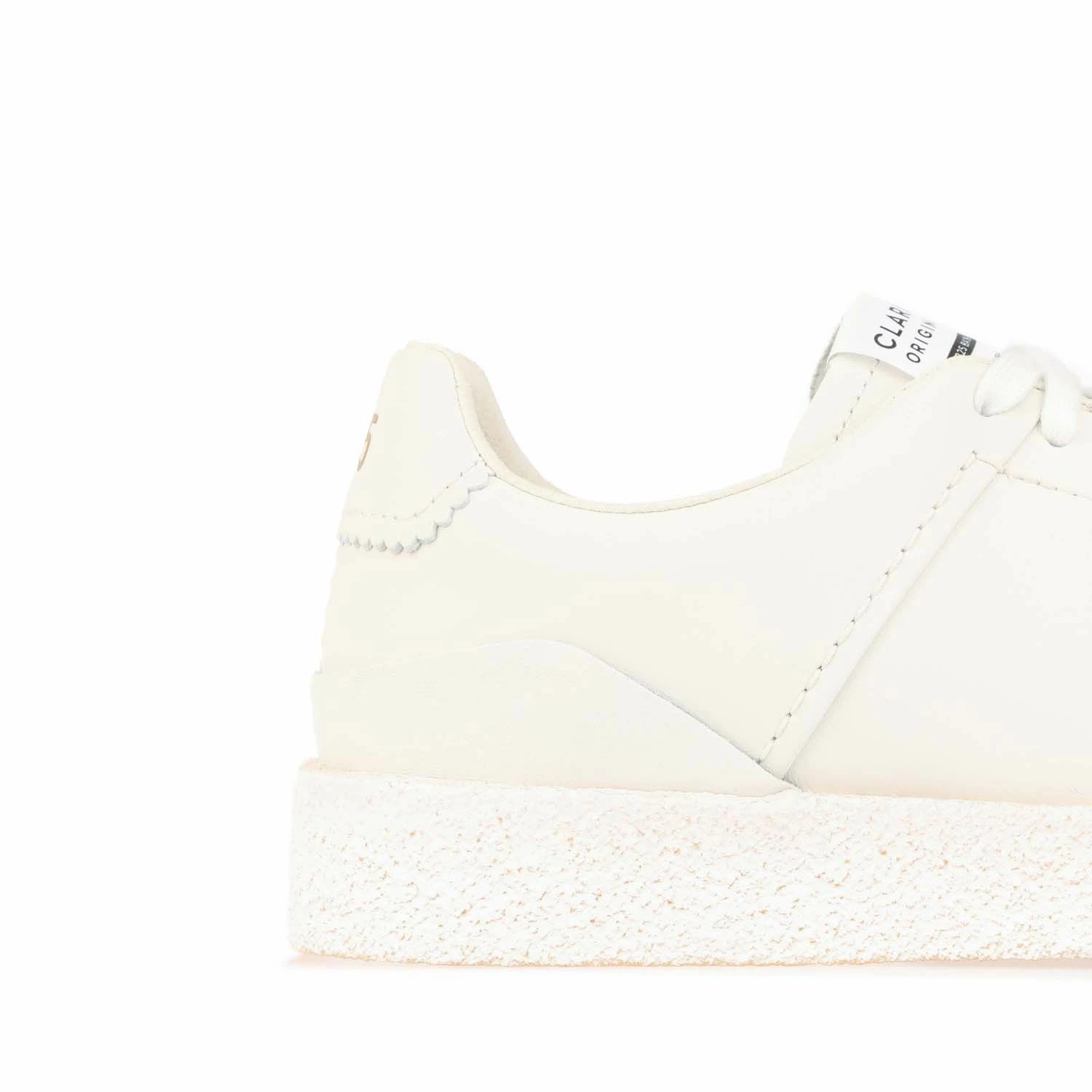 Men's Clarks Originals Tormatch Leather Trainer in White 5 Men's Clarks Originals Tormatch Leather Trainer in White - Image 5