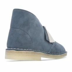 Women's Clarks Originals Desert Boots in Blue -Max Factor Shop 9fdecdd3fc934be3b7385722684bad1d