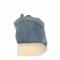 Men's Clarks Originals Wallabee Suede Shoes in Blue -Max Factor Shop a010393d51434ba3abed64275558d4ed