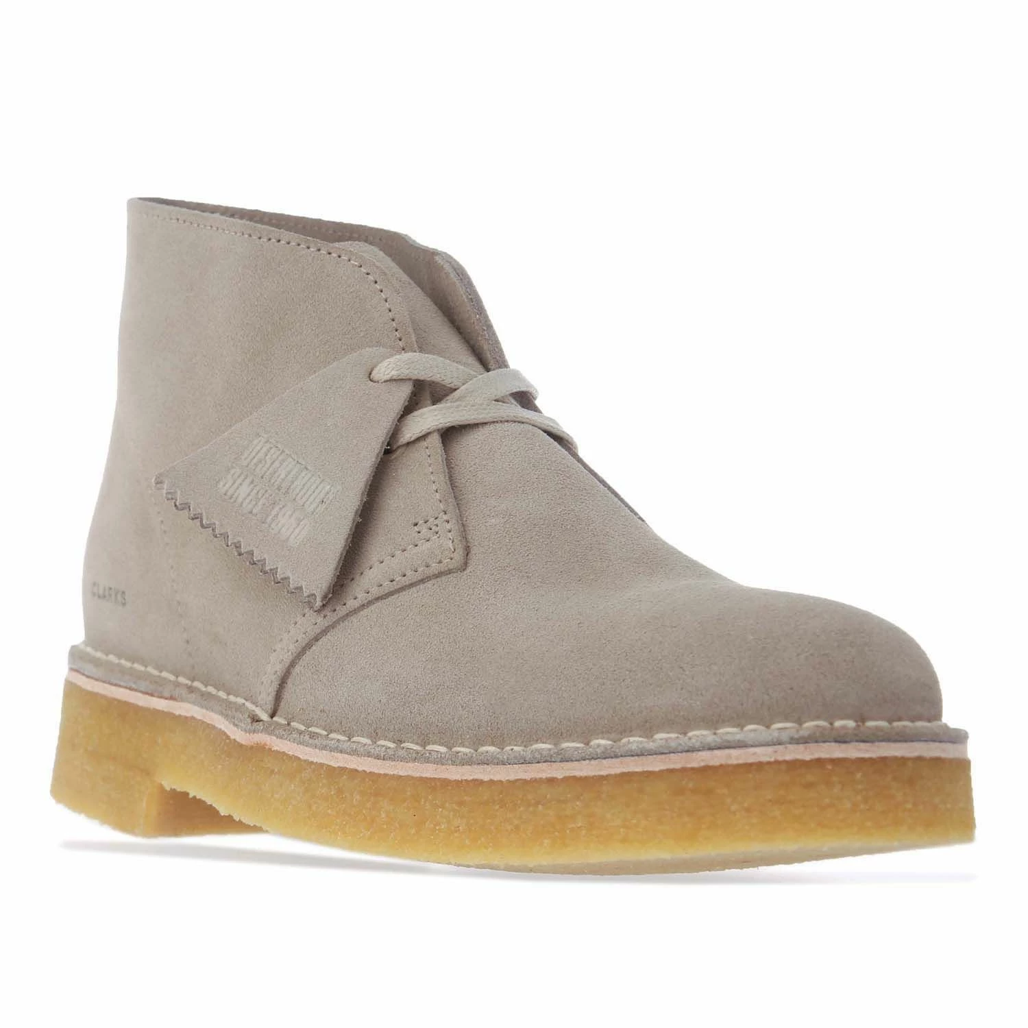 Women's Clarks Originals Desert Boots in Sand 2 Women's Clarks Originals Desert Boots in Sand - Image 2