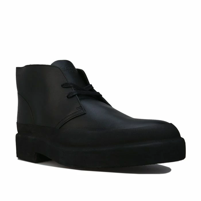 Men's Clarks Originals Desert Galosh Boots in Black 2 Men's Clarks Originals Desert Galosh Boots in Black - Image 2