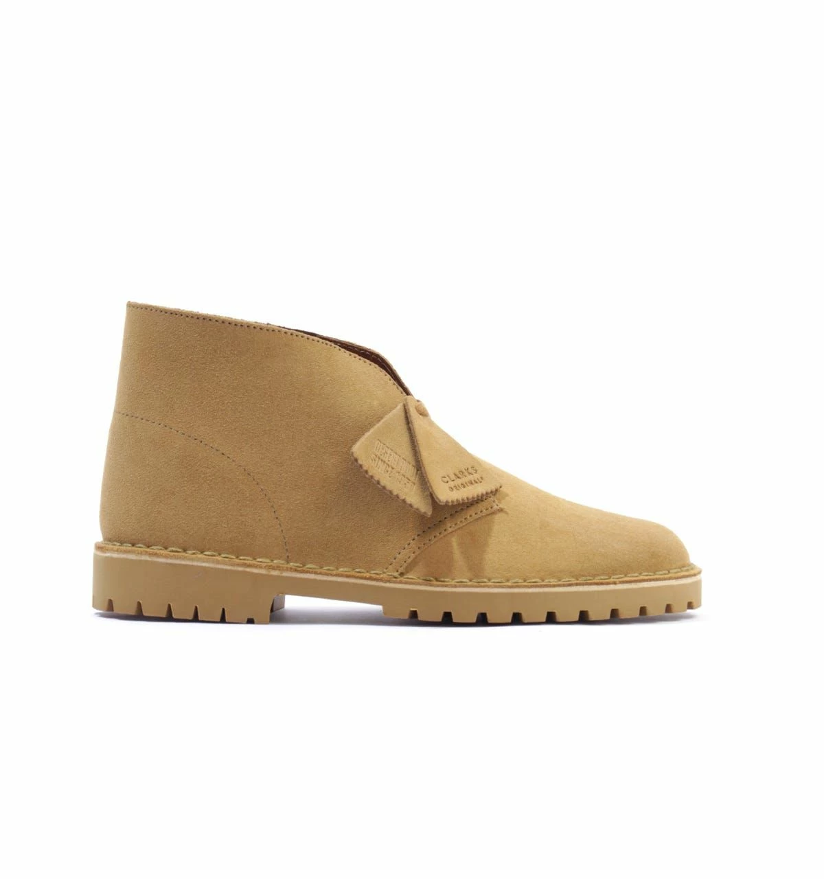 Men's Clarks Originals Desert Rock Shoes in Brown 2 Men's Clarks Originals Desert Rock Shoes in Brown - Image 2