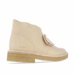 Men's Clarks Originals Desert Boot 221 Leather Boots in Natural -Max Factor Shop b220a8777451409ebc7977afbcabe899
