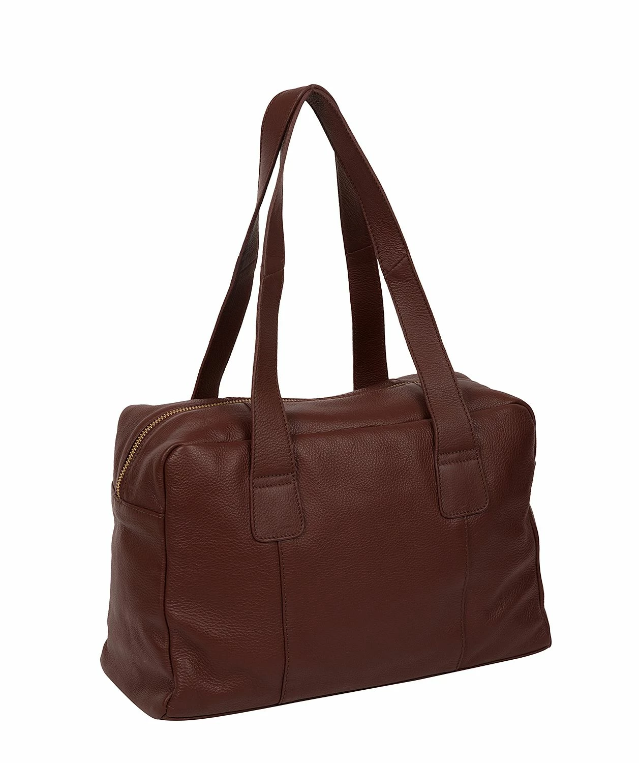 Cultured London 'Hammersmith' Rich Chestnut Leather Handbag 4 Cultured London 'Hammersmith' Rich Chestnut Leather Handbag - Image 4