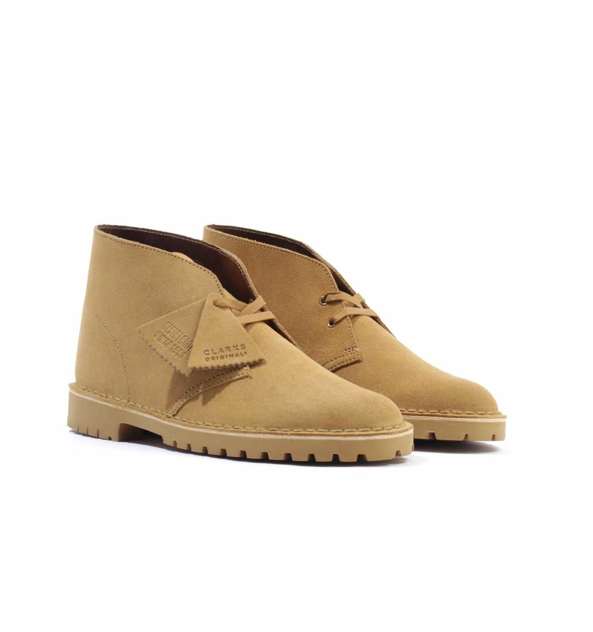 Men's Clarks Originals Desert Rock Shoes in Brown 1 Men's Clarks Originals Desert Rock Shoes in Brown