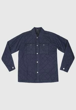 Bolongaro Trevor Button Up Shirt In Dark Denim - Navy