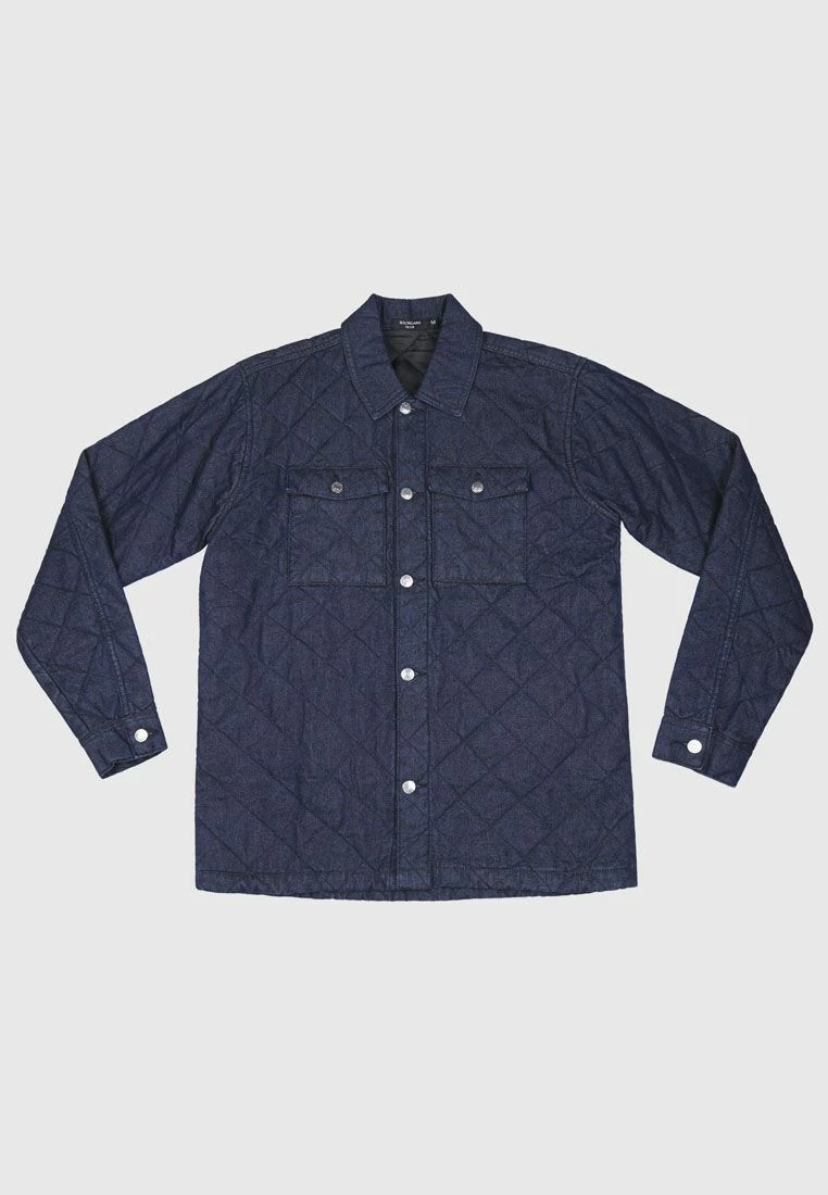 Bolongaro Trevor Button Up Shirt In Dark Denim - Navy 1 Bolongaro Trevor Button Up Shirt In Dark Denim - Navy
