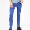 Bolongaro Trevor Super Skinny Jeans In Mid Blue