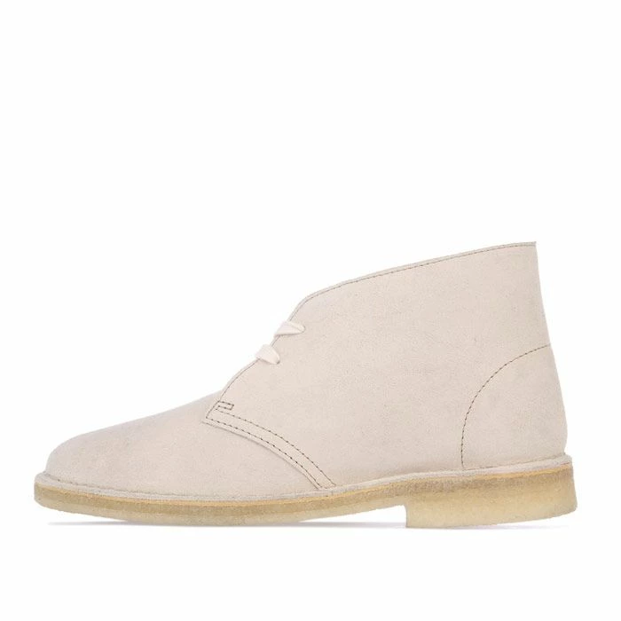 Women's Clarks Originals Desert Boots in Off White - Off-White 6 Women's Clarks Originals Desert Boots in Off White - Off-White - Image 6
