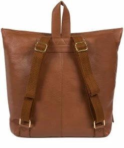 Cultured London 'Addington' Dark Tan Leather Backpack 7 Cultured London 'Addington' Dark Tan Leather Backpack -Max Factor Shop d1212c2eb9974f37b72b01be093f0184