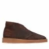 Men's Clarks Originals Desert Coal Boots in Brown