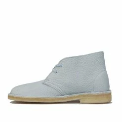 Women's Clarks Originals Desert Boots in Light Blue -Max Factor Shop d2dcb20c0d704034a41d719daa5e0691