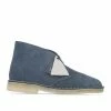 Women's Clarks Originals Desert Boots in Blue