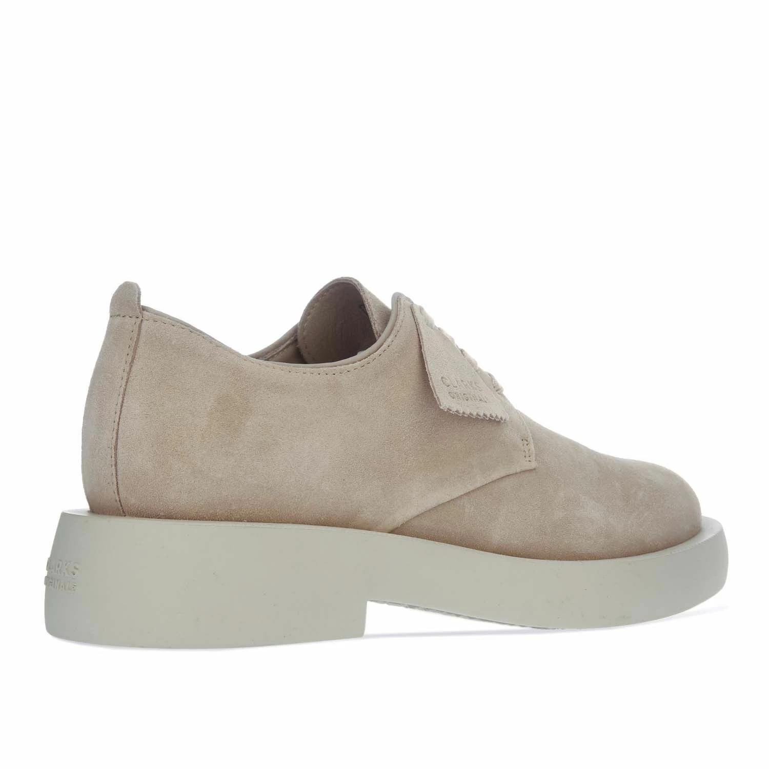 Men's Clarks Originals Mileno London Suede Shoes in Sand 3 Men's Clarks Originals Mileno London Suede Shoes in Sand - Image 3