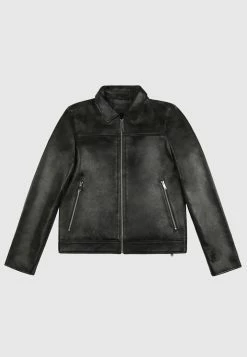 Bolongaro Trevor Artesia Leather Jacket - Black
