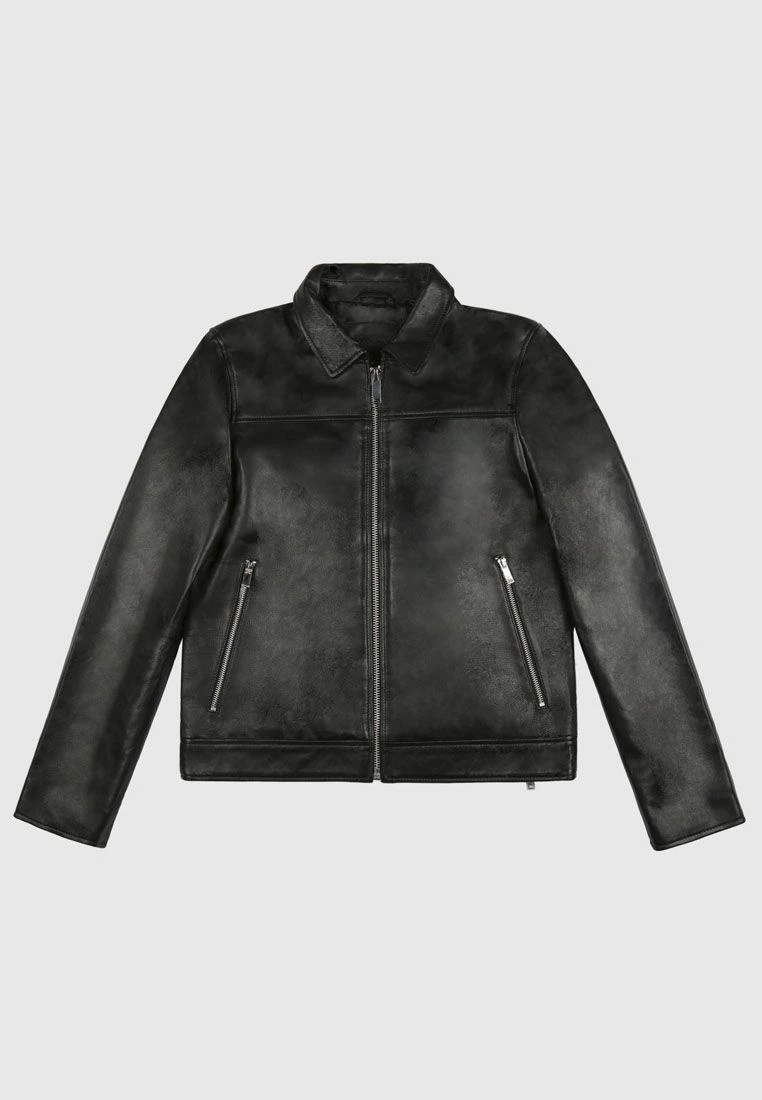 Bolongaro Trevor Artesia Leather Jacket - Black 1 Bolongaro Trevor Artesia Leather Jacket - Black