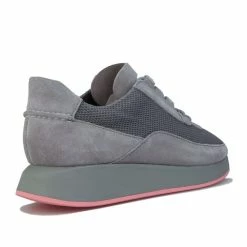 Women's Clarks Originals Kiowa Pace Trainers in Grey -Max Factor Shop e631fe8e919640199131aae4572da715